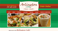 Desktop Screenshot of eatarlingtoncafe.com